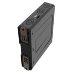 Das Foto zeigt ein cMT-SVRX-820 (Weintek Headless-HMI) mit MicroSD-Steckplatz und einfacher Zugänglichkeit.