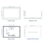 cMT2166X Weintek 15,6" Touchpanel – Bild 3