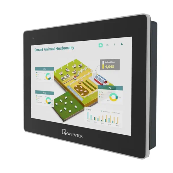Weintek cMT3108XP 10,1″ Touchpanel mit 1280 × 800px, gehärtetem Glas und Audioausgang (ATEX)
