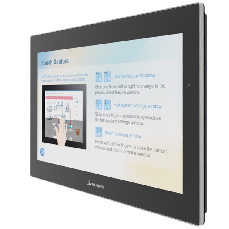 Weintek cMT3162X 15,6″ Touchpanel mit 1920 × 1080px, WVA-Display und gehärtetem Glas