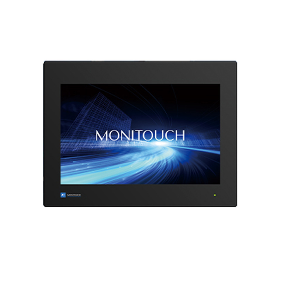 Hakko MONITOUCH X1121iSD – 12,1″ HMI-Touchpanel Frontansicht des 12,1-Zoll-HMI-Panels Hakko MONITOUCH X1121iSD mit schwarzem Gehäuserand