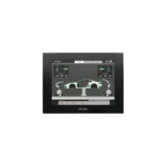 Cimon CM-iNP510-A Panel-PC mit 10,4-Zoll-Display und HMI-Visualisierung einer Roboterzelle
