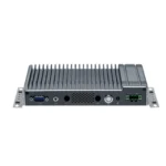 CIMON CM-NB3011-D Industrie Box-PC – Rückansicht mit COM, Antennenanschluss, Audio, Netzteil