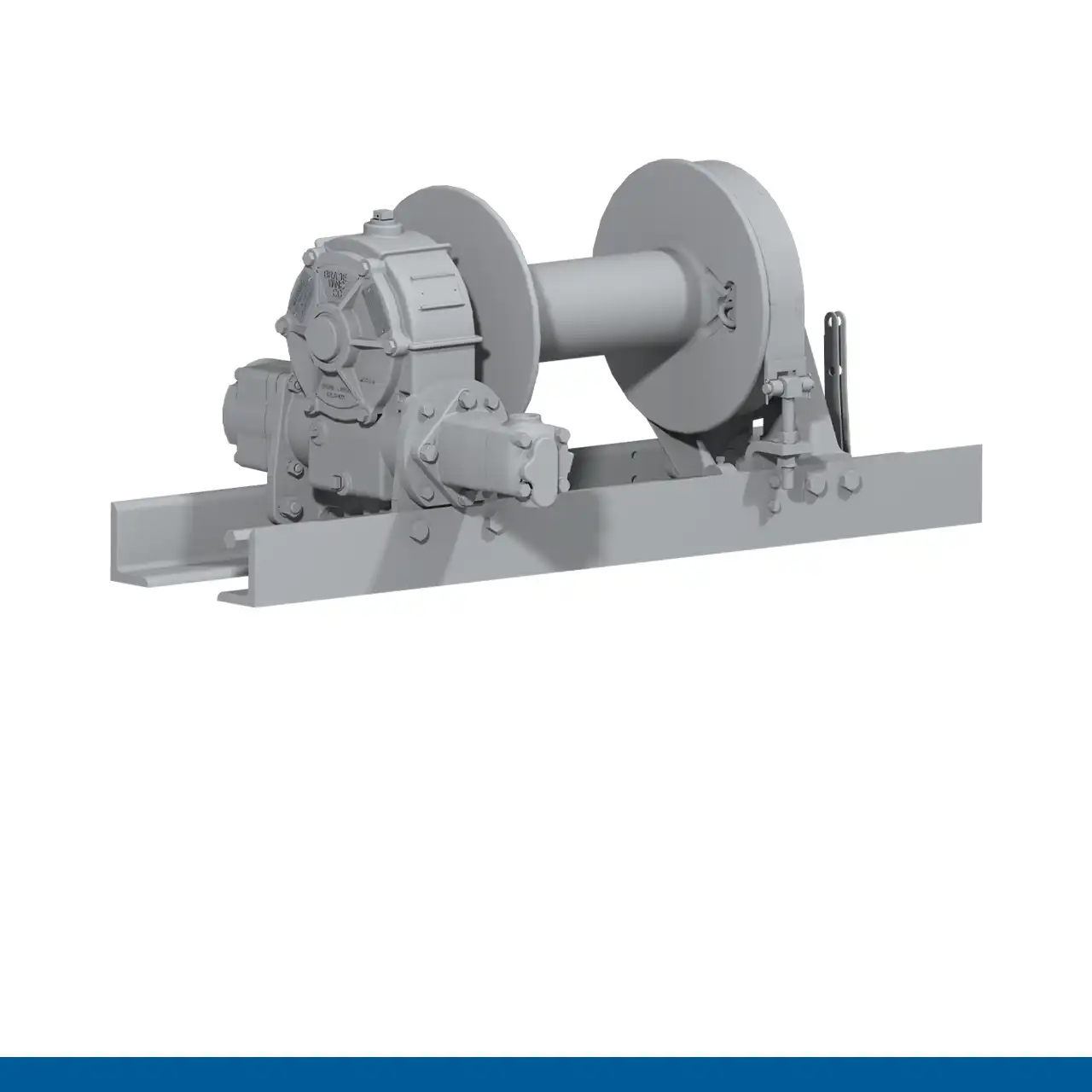 Braden Fahrzeugseilwinde mit Doppeltrommel-System