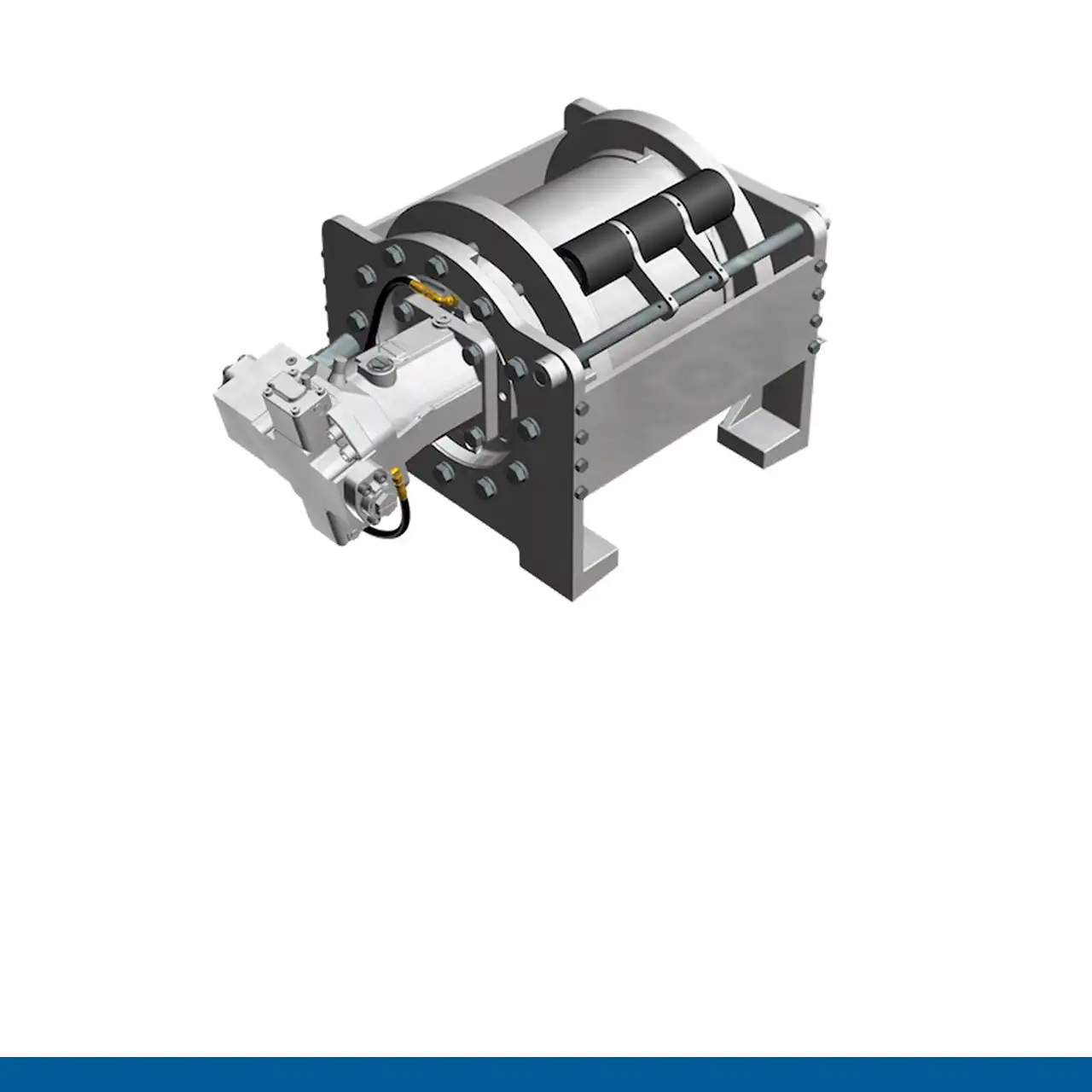 Hydraulische Seilwinde RW300A mit offenem Design