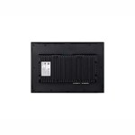 Rückansicht des CIMON CM-iNP-51112W-R-D mit Aluminiumgehäuse, passivem Kühlkörper und VESA-Montagepunkten.