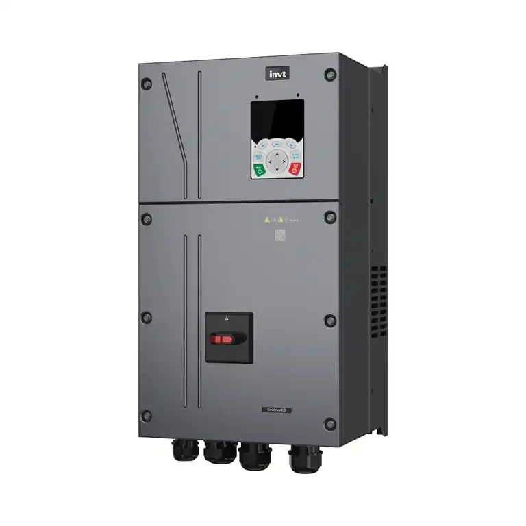 INVT GD350 Frequenzumrichter mit IP55 und Standardbedienpanel
