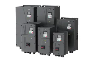 Übersicht der INVT GD350 IP55 Frequenzumrichter in verschiedenen Baugrößen