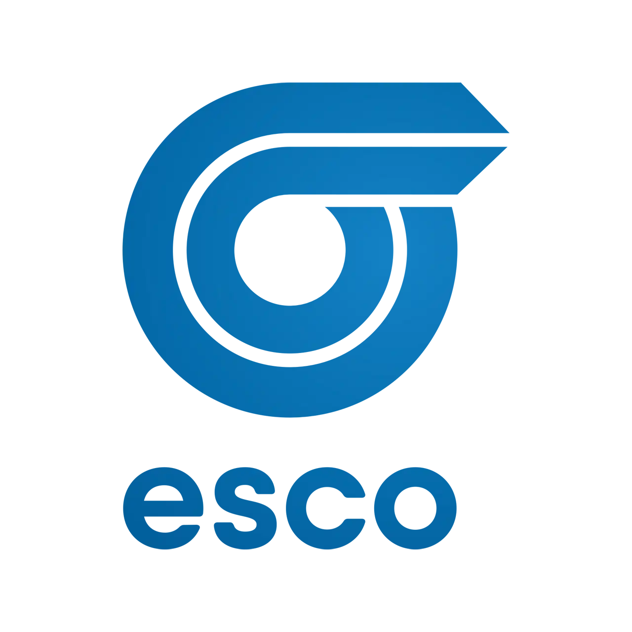 Das Bild zeigt das esco antriebstechnik gmbh Logo