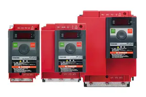 Das Foto zeigt die Toshiba Vf-NC3 Serie - Alle Baugrößen auf einen Blick