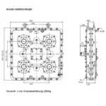 Twin Disc Am480 Abmessungen