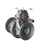 ESCO PHT900A Parallel-Hybridgetriebe mit großen SAE-Anschlüssen