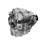 Twin Disc Ta90 78501 Lastschaltgetriebe Hinten