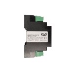 Seitenansicht des I/O Moduls 8605-1 mit Typenschild FBA5PT/NI.4XI.5TR.M.S. und Gerätekennzeichnung für Feldbusanwendungen