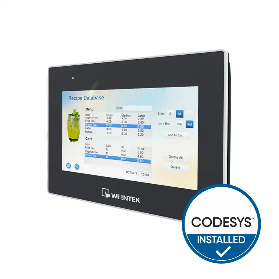 cMT3072XH2 Weintek 7″ Touchpanel inkl. CODESYS® Lizenz