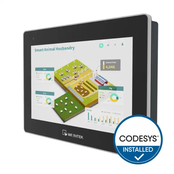 Weintek cMT3108XP Touchpanel mit CODESYS® installed Störer