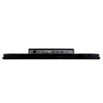 Anschlüsse des CIMON CM-IM-21W-C-D Industrie-Touchmonitors mit HDMI, DisplayPort, DVI, VGA und USB-Touch