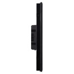 Seitenansicht des CIMON CM-IM-21W-C-D Industrie-Touchmonitors mit flachem Displayprofil und rückseitigem Gehäuse